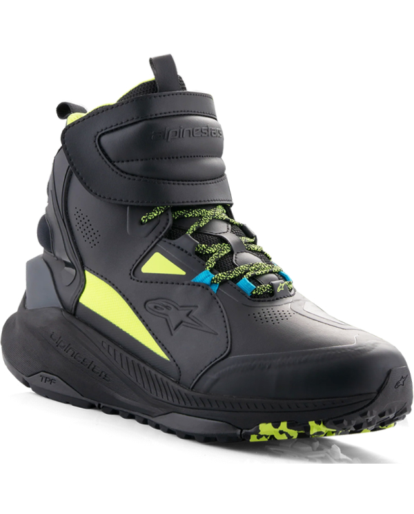 ZAPATILLAS ALPINESTARS SPEEDSTREET BLACK/LIME/BLUE OCEAN