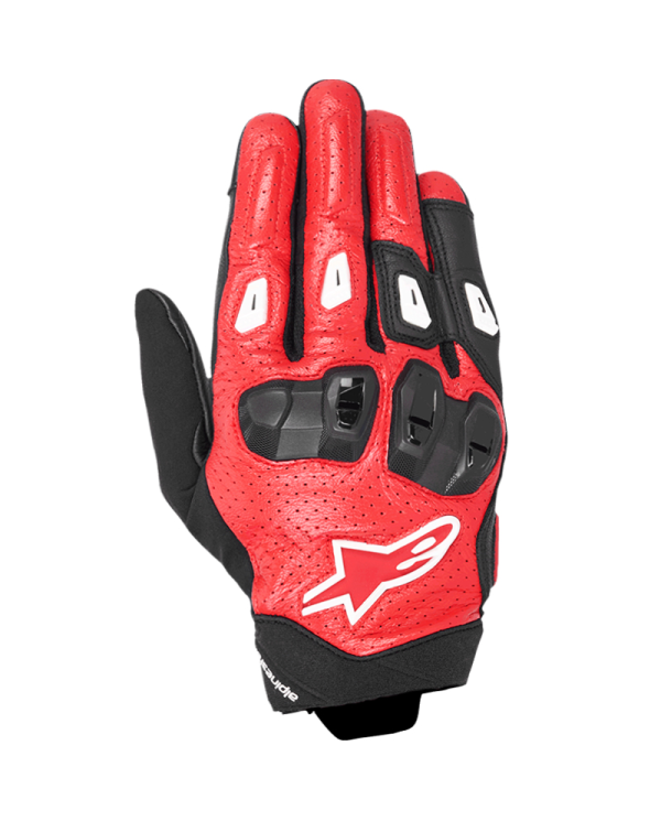 GUANTES ALPINESTARS SP X 7 BLACK/BRIGHT RED/WHITE