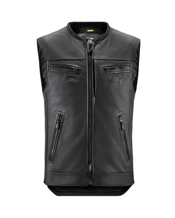 CHALECO ALPINESTARS TECH-AIR 3 V2 AIRBAG SYSTEM LEATHER BLACK