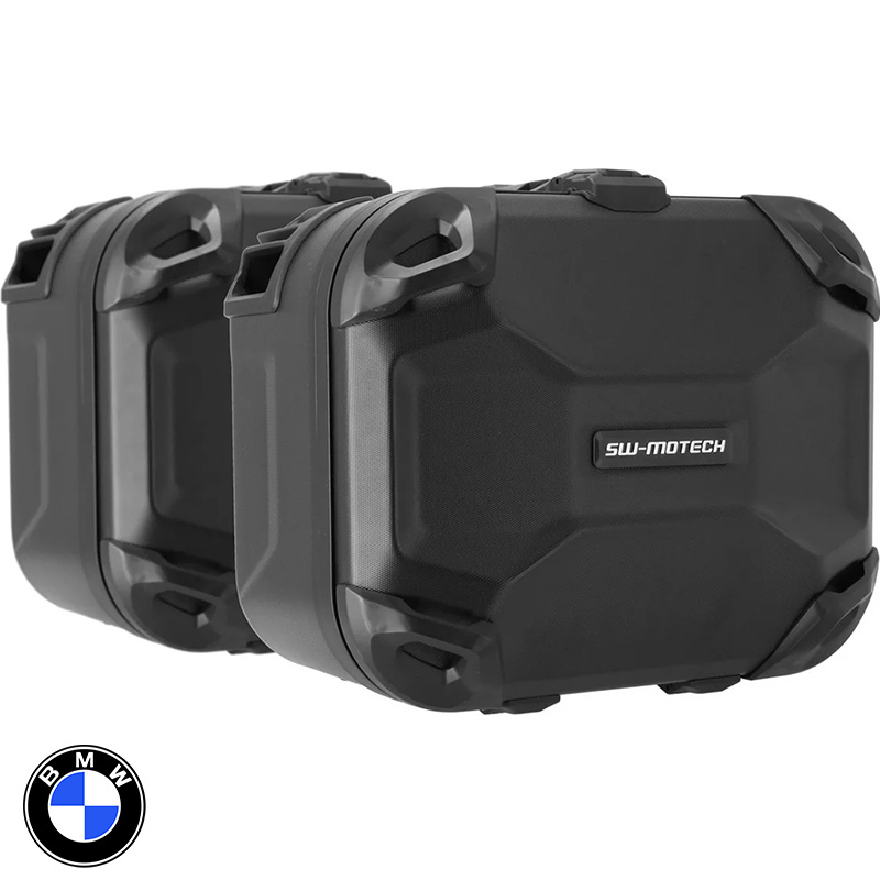 PACK MALETAS LATERALES + SOPORTES SW-MOTECH DUSC BMW KFT.07.976.65101/B