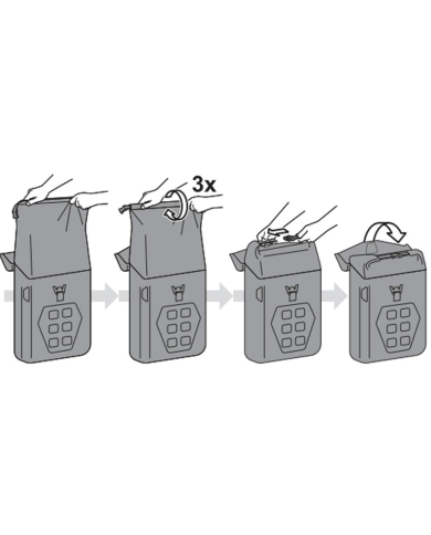 PACK SW-MOTECH DE ALFORJAS Y SOPORTES SYSBAG WP L/L VOGE BC.SYS.02.643.21000/B