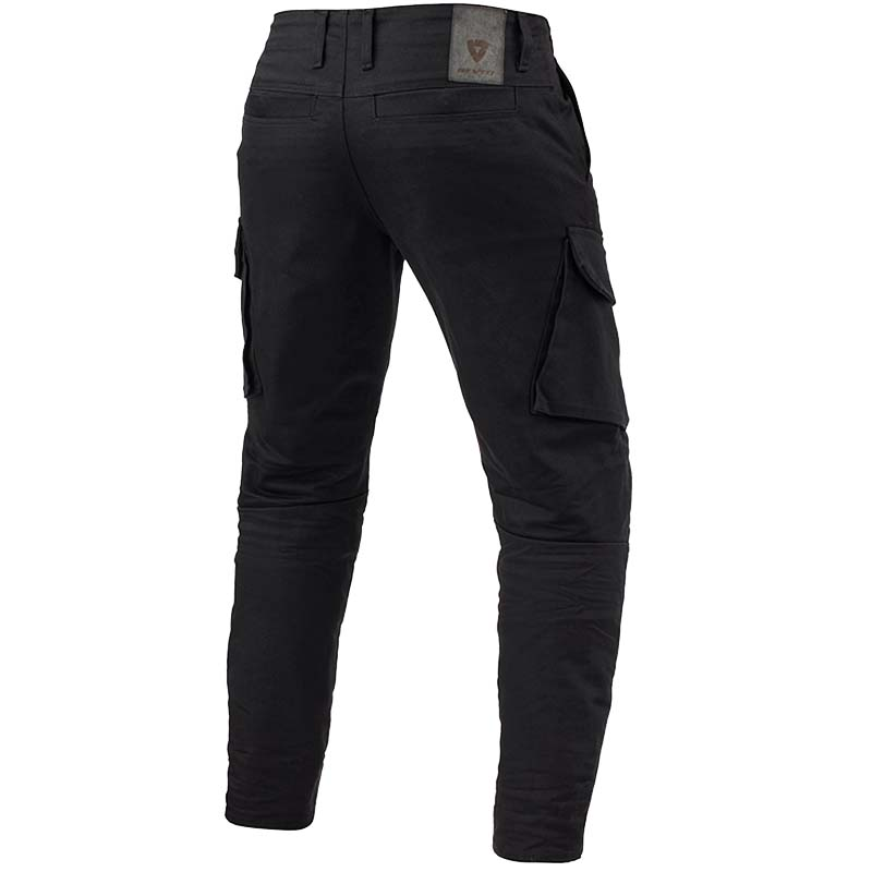 PANTALONES VAQUEROS REVIT CARGO 2 TF L32 NEGRO