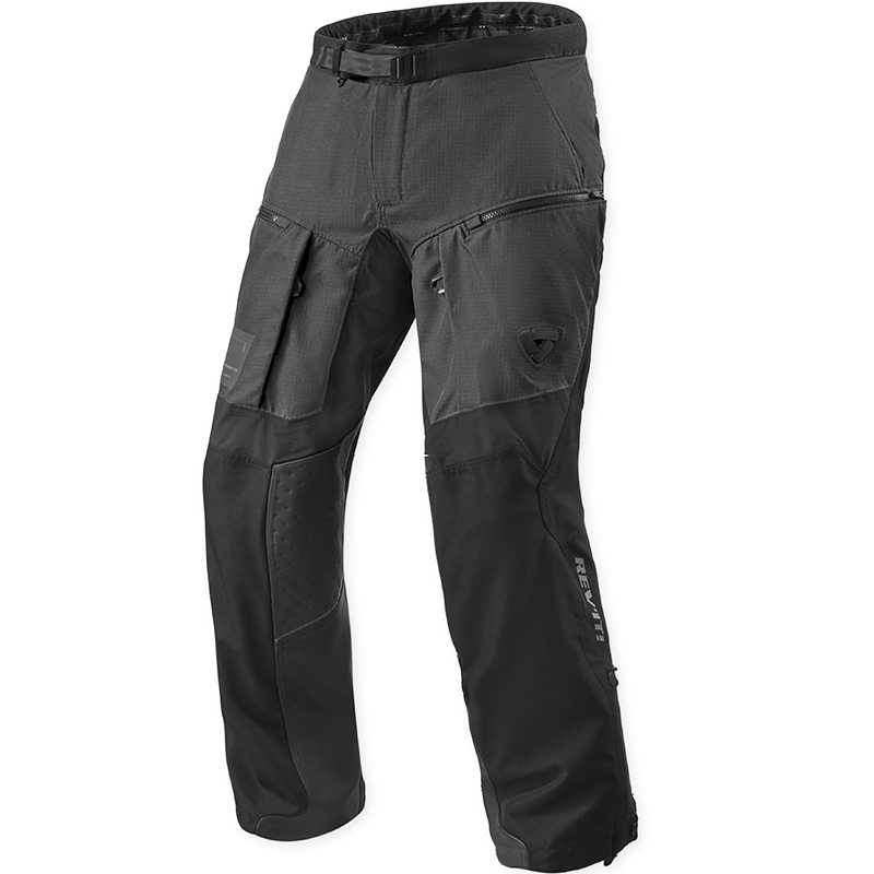 PANTALONES REVIT CONTINENT 2 ANTHRACITE/BLACK TIRO CORTO