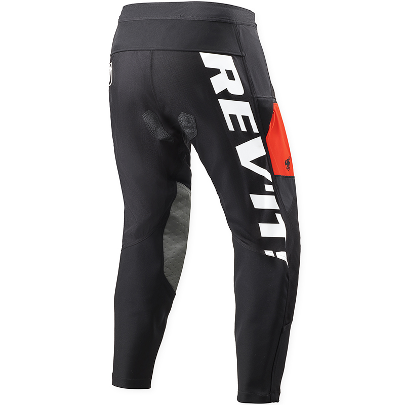 PANTALONES REVIT LEJANO POL TARRES BLACK/RED TIRO CORTO