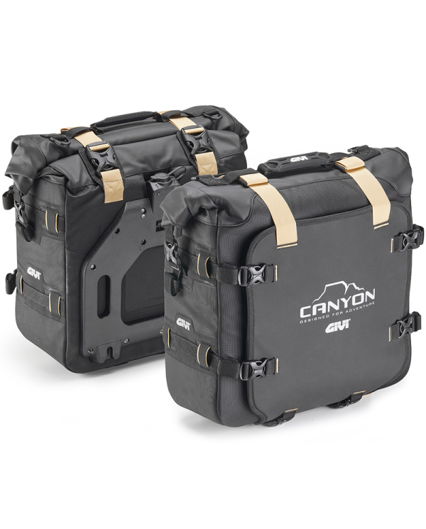 JUEGO DE ALFORJAS GIVI GRT720B CANYON MONOKEY