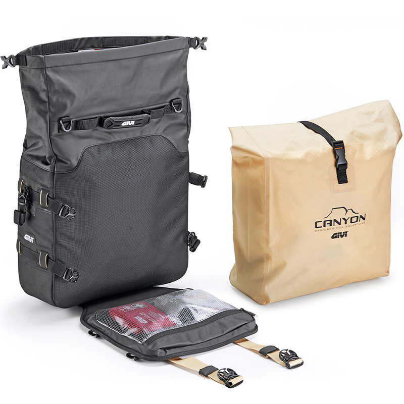 ALFORJAS LATERALES GIVI GRT720B CANYON MONOKEY | Alforjas de moto | %brands%