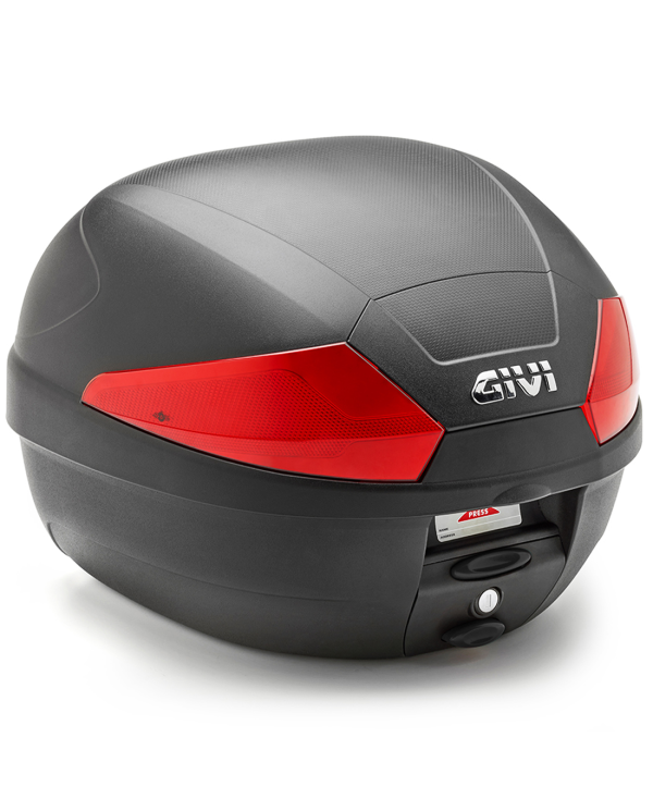 BAUL GIVI B29N2 MICRO MONOLOCK CATADIOPTRICO ROJO