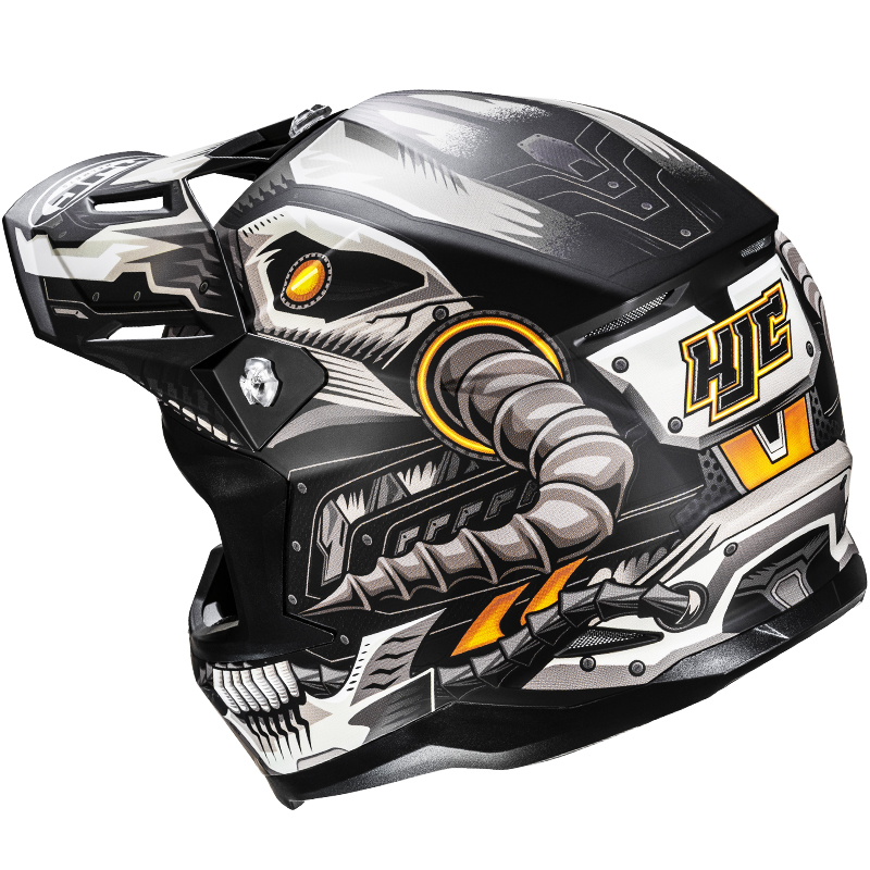 CASCO HJC C50 MECHA BEAST MC5SF