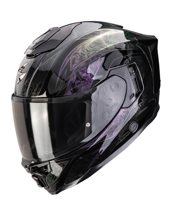 CASCO SCORPION EXO-1500 AIR FANTASY BLACK/CHAMALEON