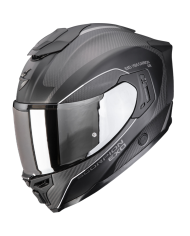 CASCO SCORPION EXO-1500 CARBON AIR MUNDI BLACK MATT/SILVER
