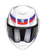 CASCO SCORPION EXO-TECH EVO PRO ACUTI WHITE/BLUE/RED