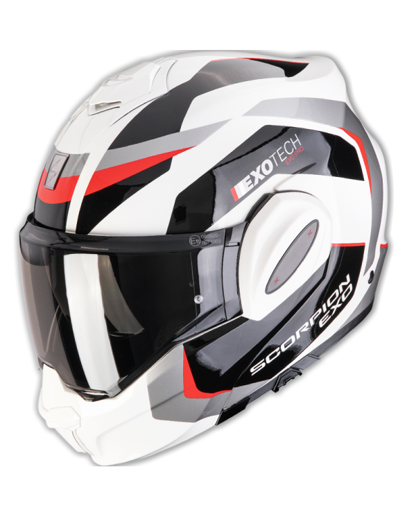 CASCO SCORPION EXO-TECH EVO PRO ACUTI GREY/BLACK/RED