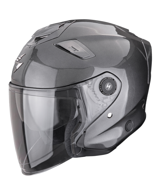 CASCO SCORPION EXO-GT JET GREY METAL