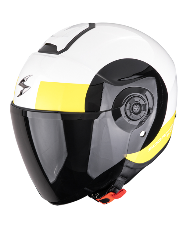 CASCO SCORPION EXO-CITY II SHEER WHITE/BLACK/YELLOW
