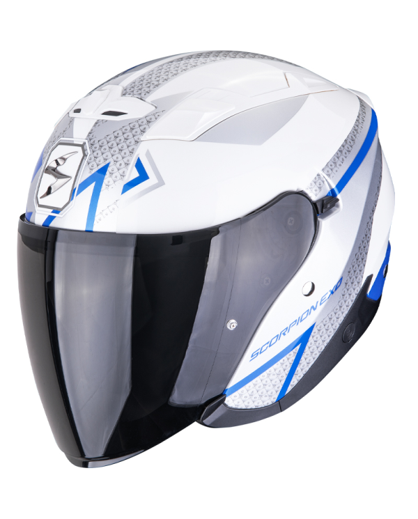 CASCO SCORPION EXO-230 LOOP WHITE/BLUE