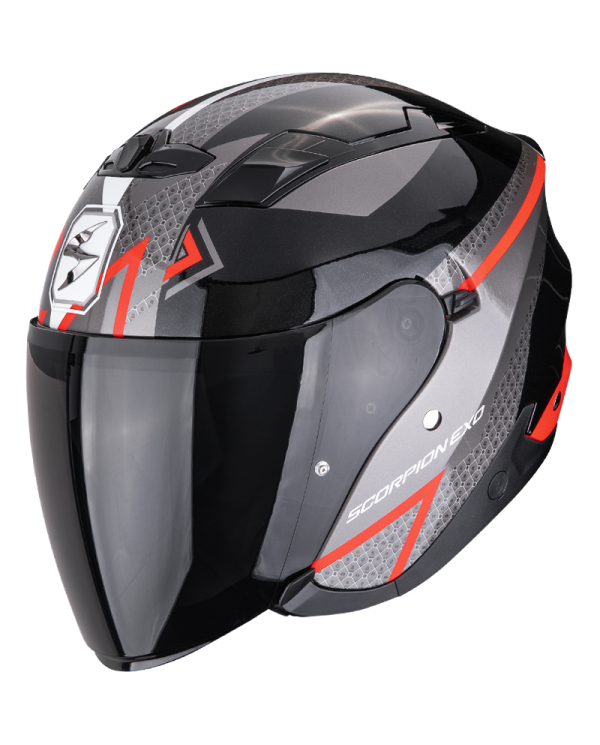CASCO SCORPION EXO-230 LOOP BLACK/RED