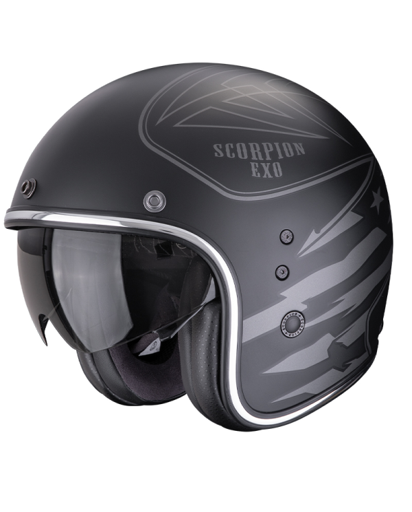 CASCO SCORPION BELFAST EVO DAWG BLACK/GREY MATT