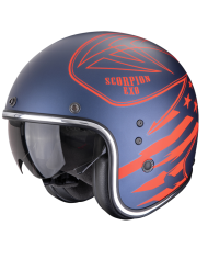 CASCO SCORPION BELFAST EVO DAWG BLUE/RED MATT