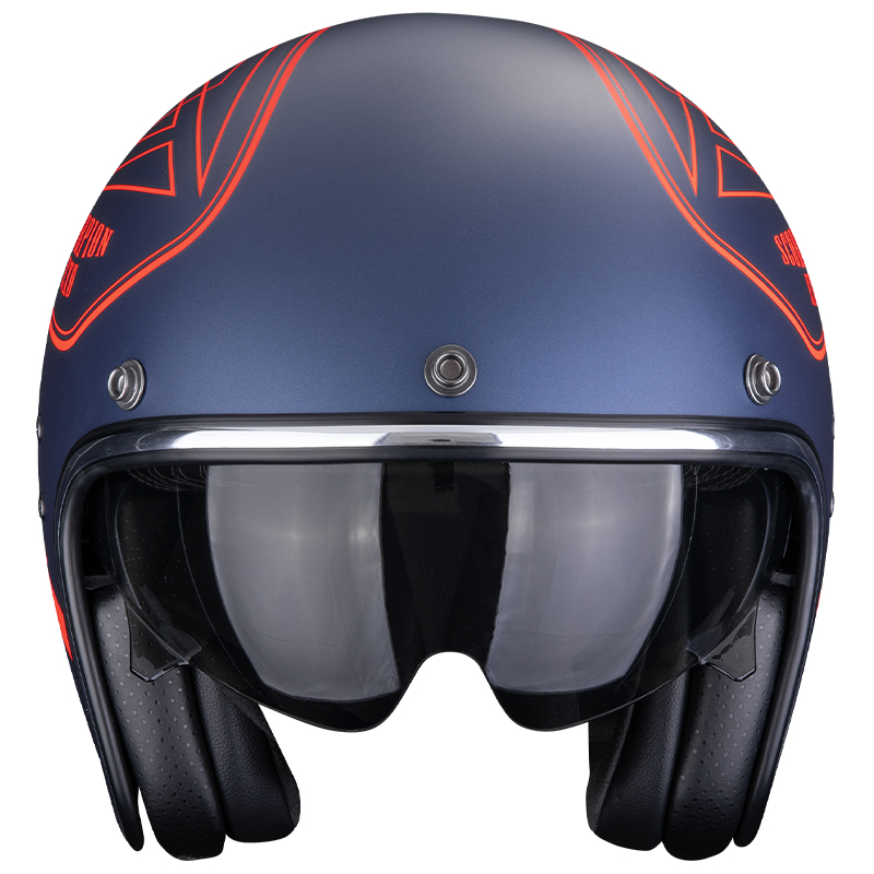 CASCO SCORPION BELFAST EVO DAWG BLUE/RED MATT