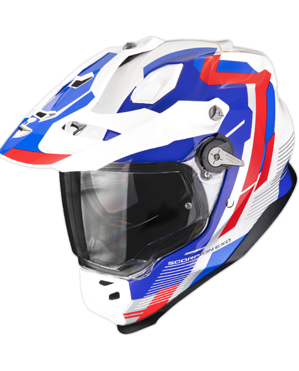 CASCO SCORPION ADF-9000 AIR PATROL WHITE/BLUE/RED