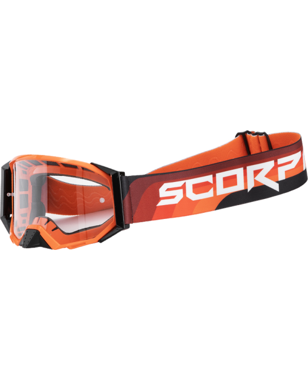 GAFAS SCORPION E24 MX MASK ORANGE/BLACK