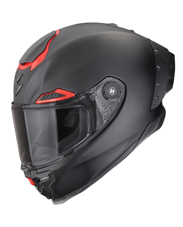 CASCO SCORPION EXO-RACE AIR BLACK MATT/RED