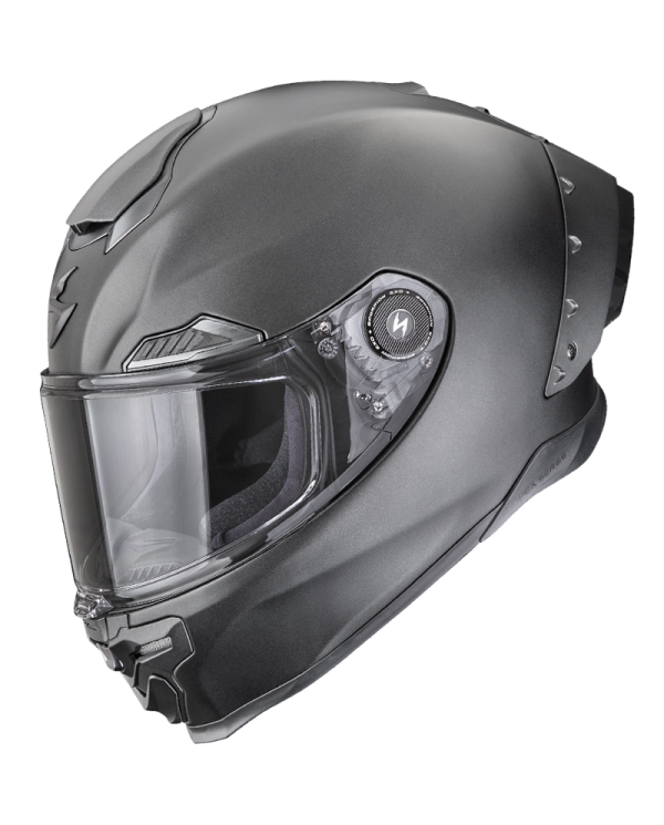 CASCO SCORPION EXO-RACE AIR BLACK PEARL MATT