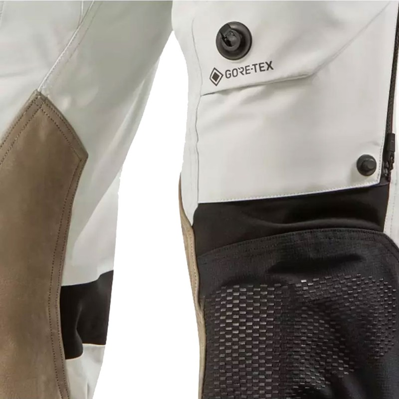 PANTALONES REVIT DOMINATOR 3 GTX GRIS/NEGRO TALLA CORTA