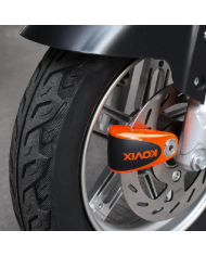 ANTIRROBO KOVIX KDS6 CON ALARMA NARANJA FLUOR