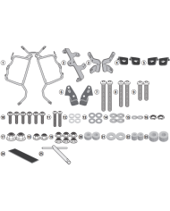 KIT DE FIJACION MALETAS LATERALES GIVI PLR5127 BMW F 750/800/850/900GS