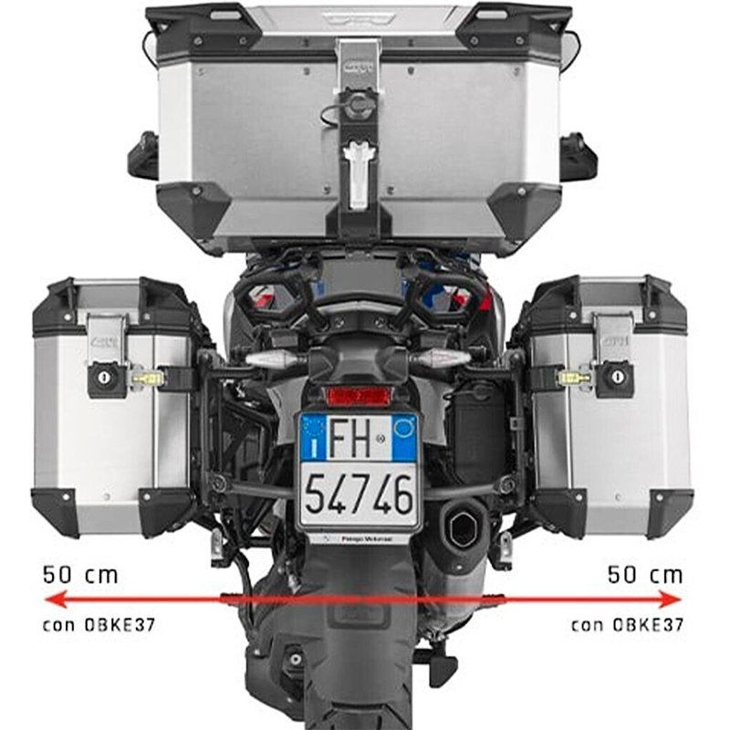 KIT DE FIJACION MALETAS LATERALES GIVI PLO5143MK BMW R 1300 GS 2024-2026