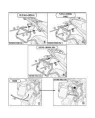 KIT DE FIJACION MALETAS LATERALES GIVI PLOS5143CAM BMW R 1300 GS 2024-2026