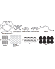 KIT DE FIJACION MALETAS LATERALES GIVI PLOS5146CAM BMW R 1300 GS ADVENTURE