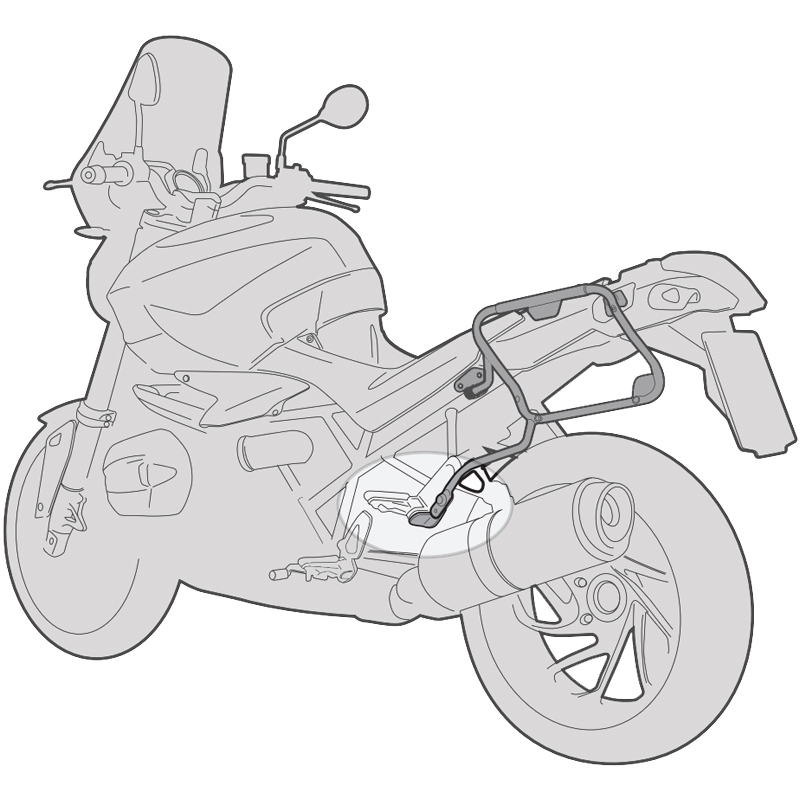 KIT DE FIJACION MALETAS LATERALES GIVI PLOS5146CAMOX BMW R 1300 GS ADVENTURE