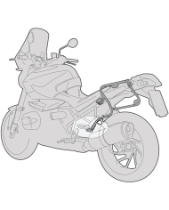 KIT DE FIJACION MALETAS LATERALES GIVI PLOS5146CAMOX BMW R 1300 GS ADVENTURE