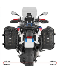 KIT DE ADAPTACION MALETAS LATERALES GIVI PL5146CAM PARA SOPORTES BMW ORIGINAL