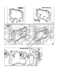 KIT DE ADAPTACION MALETAS LATERALES GIVI PL5146CAM PARA SOPORTES BMW ORIGINAL