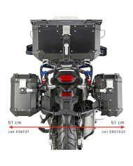 KIT DE FIJACION MALETAS LATERALES GIVI PLOS1178CAM HONDA AFRICA TWIN
