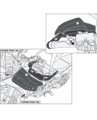 KIT DE EXTENSION DE PROTECTORES DE MANOS GIVI EH1178 HONDA AFRICA TWIN/X-ADV 750