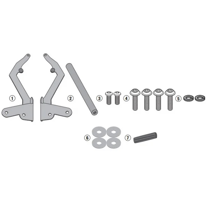 SOPORTE PORTA DISPOSITIVOS GPS/SMARTPHONE GIVI FB1178 HONDA AFRICA TWIN