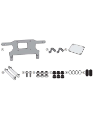 KIT DE FIJACION CAJA HERRAMIENTAS GIVI TL1178KIT PARA TOOL BOX VARIAS MARCAS
