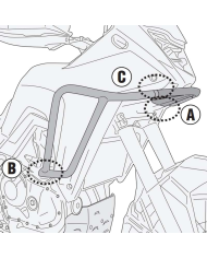DEFENSAS DE CARENADO GIVI TNH1201 HONDA XL 750 TRANSALP DEFENSAS DE CARENADO GIVI TNH1201 HONDA XL 750 TRANSALP