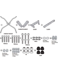 KIT DE FIJACIÓN POSTERIOR GIVI 1186FZ HONDA FORZA 750