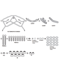 KIT DE FIJACION MALETAS LATERALES GIV PLO1192CAM HONDA NC750X