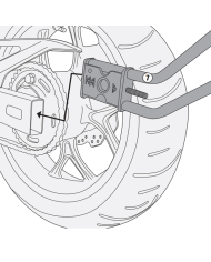 KIT DE MONTAJE GUARDABARROS TRASERO GIVI RM1146KIT HONDA NC750X