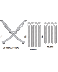 KIT DE FIJACIÓN POSTERIOR GIVI SR2174 YAMAHA TENERE 700