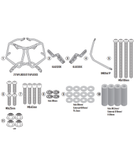 KIT DE FIJACION MALETAS LATERALES GIVI PLO2174MK YAMAHA TENERE 700