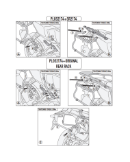 KIT DE FIJACION MALETAS LATERALES GIVI PLOS2174CAM YAMAHA TENERE 700 SCANTONATA