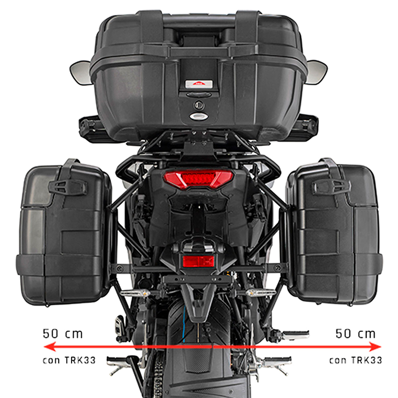 KIT DE FIJACION MALETAS LATELARES GIVI PLO2171MK YAMAHA TRACER 9