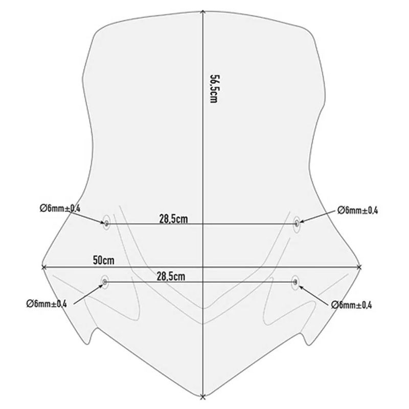 PARABRISAS GIVI D2119ST YAMAHA XT 1200Z SUPER TENERE